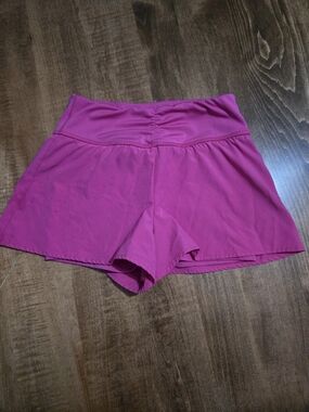Yogalicious Girls Pink Active Skort Shorts
